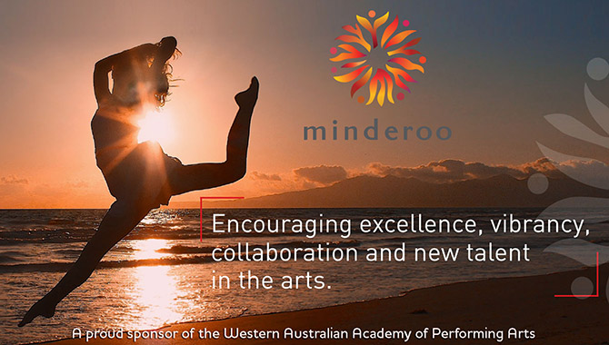 Minderoo are proud sponsors of the Western Australian Academy of Performing Arts
