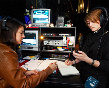 Stage management girls Stage management girls #
