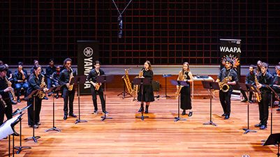 Mighty Massed Sax Orchestra