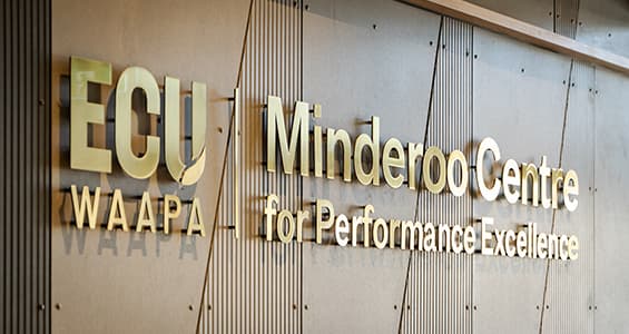 A picture of the WAAPA building signage