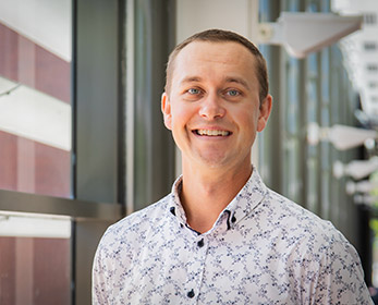 Dr Luke Hopper at ECU's Western Australian Academy of Performing Arts